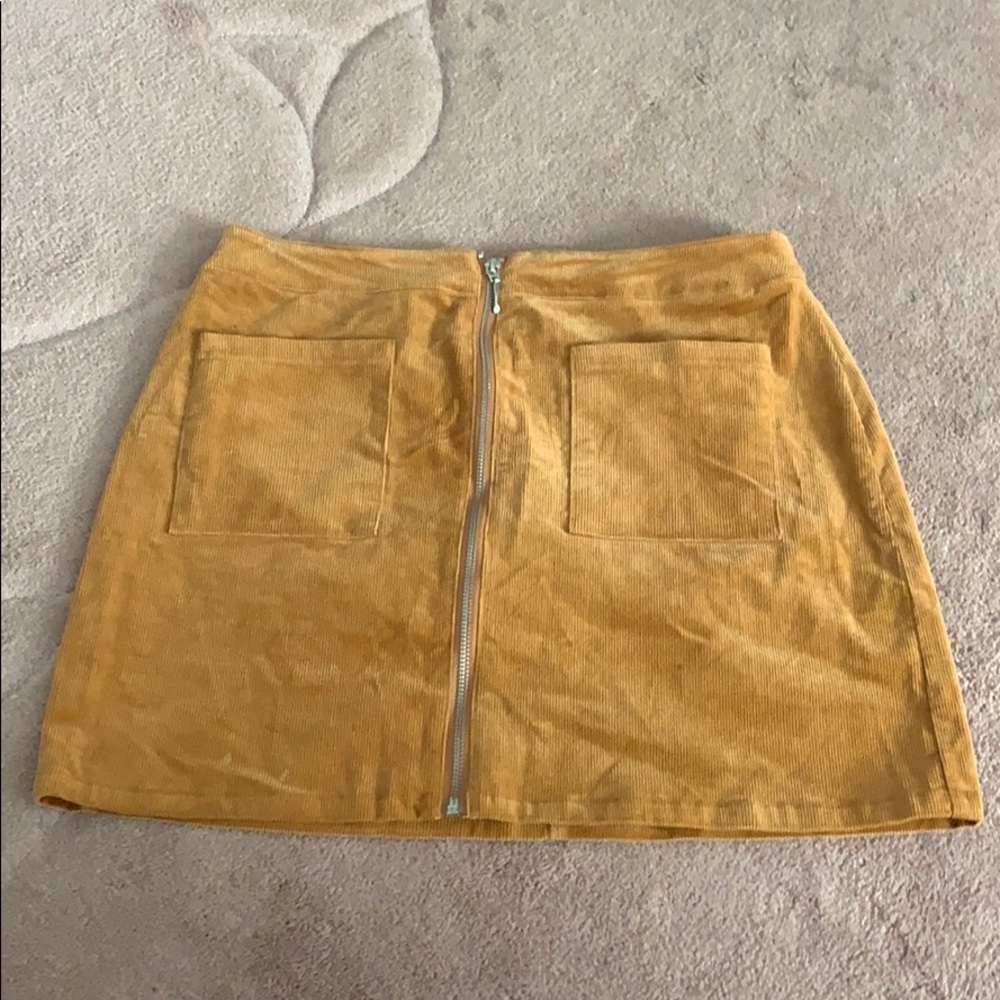 Wild Honey Suede Skirt